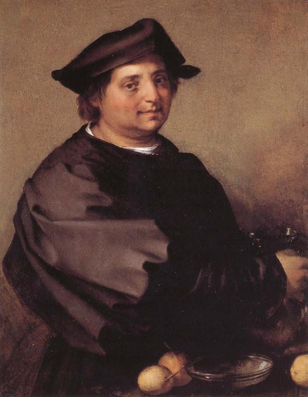 Andrea del Sarto Portrait of man Sweden oil painting art